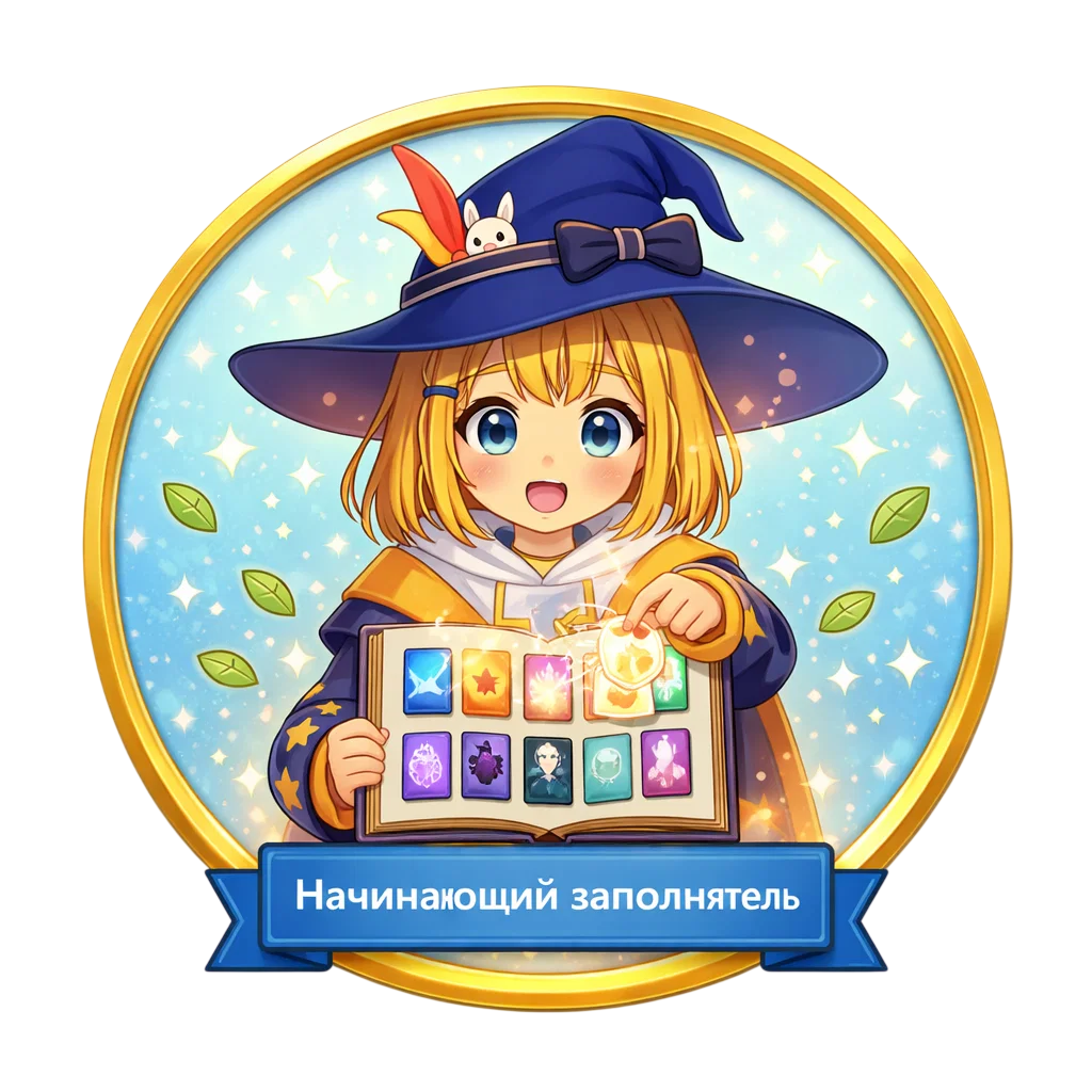Начинающий заполнятель