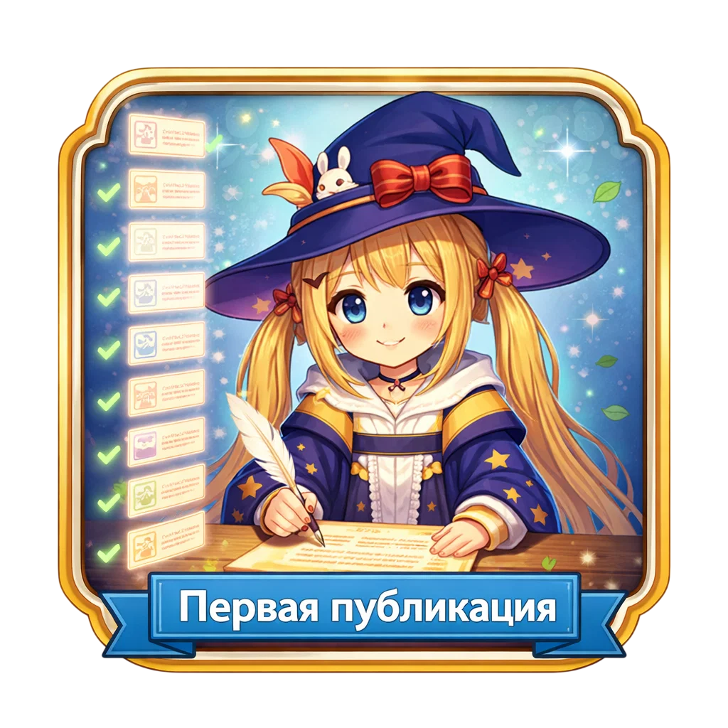 Первая публикация