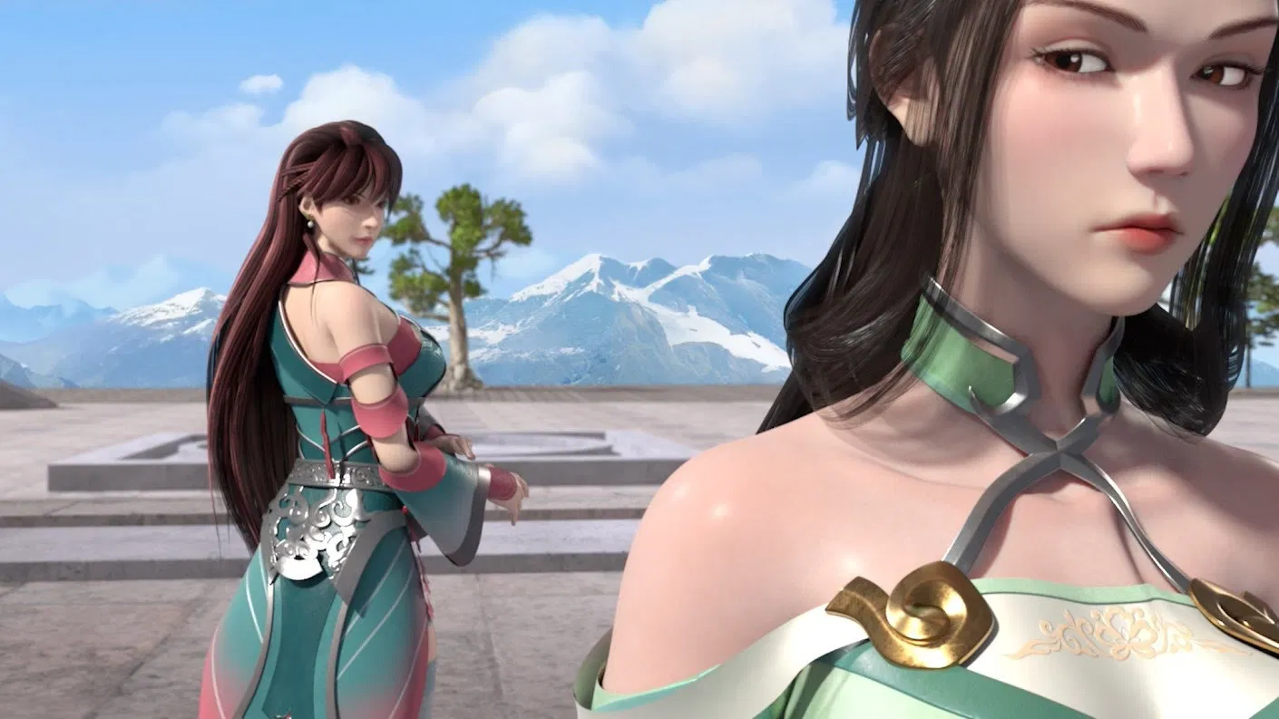 А вот и бессмертный мечник