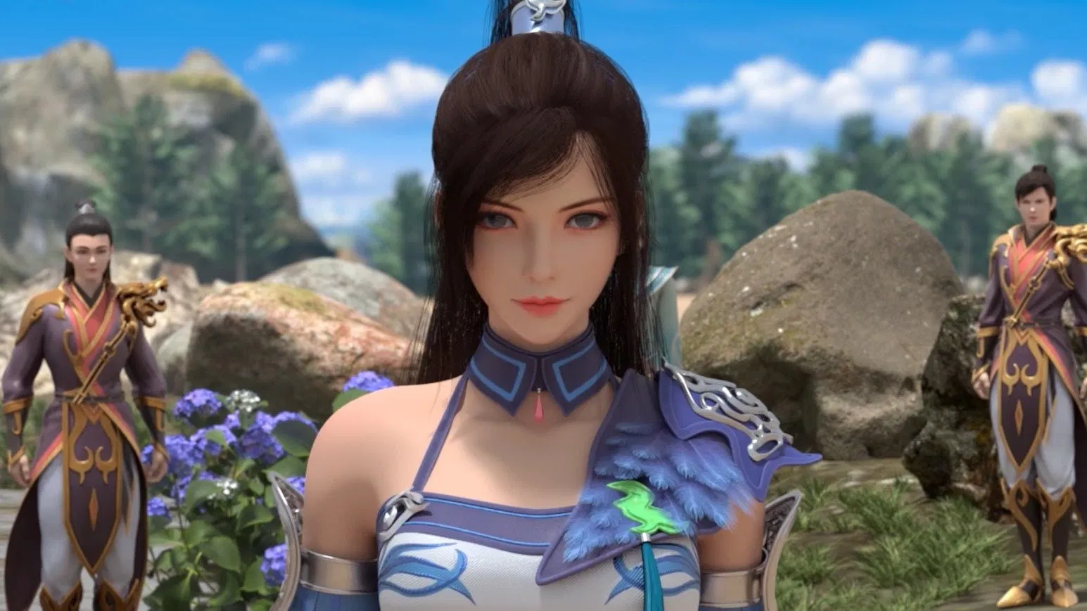 А вот и бессмертный мечник