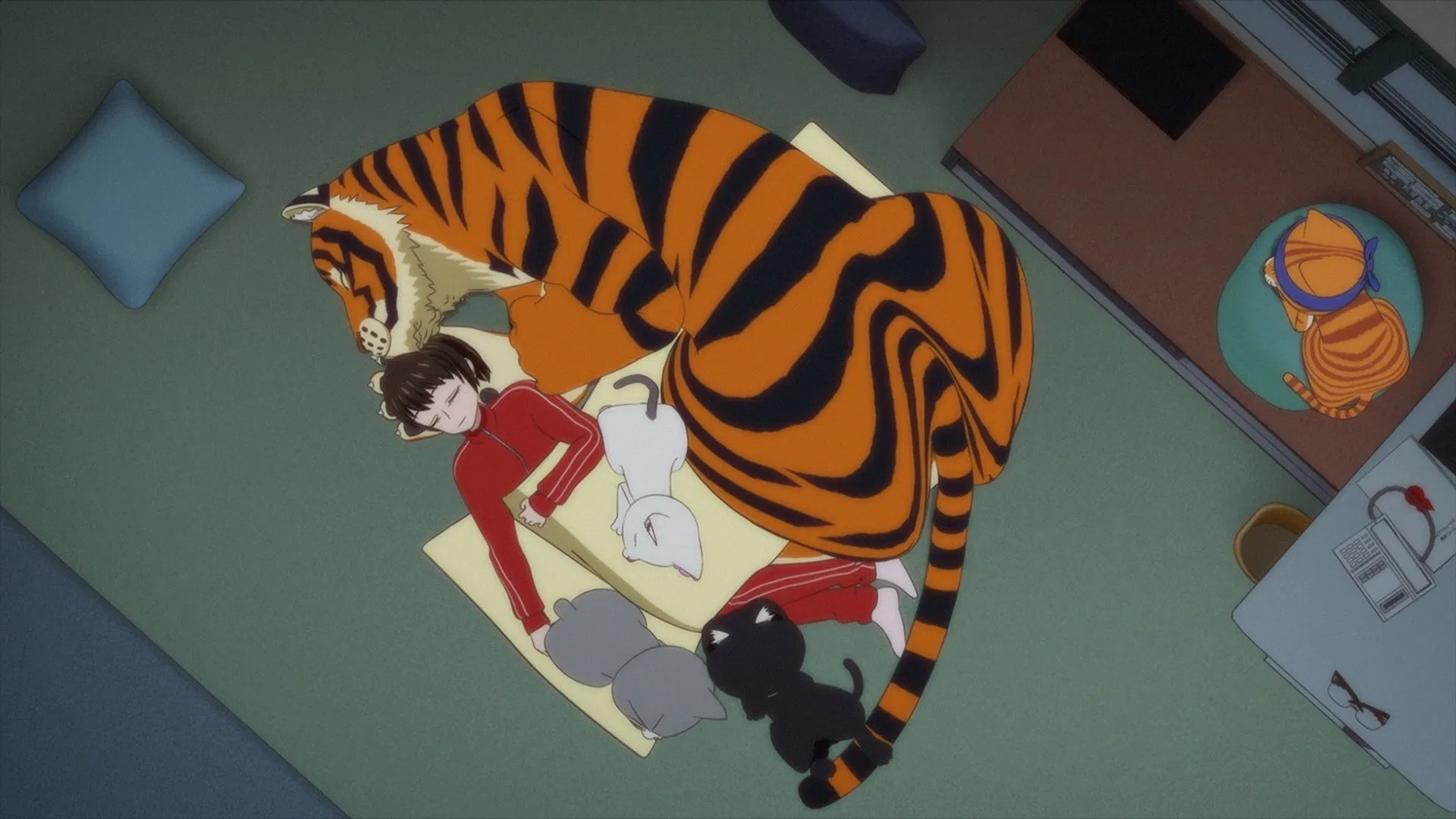 Рамэнная рыжего кота