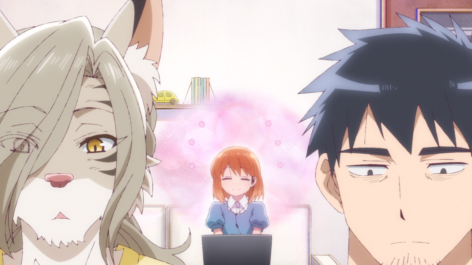 Человек-невидимка и обычная девушка