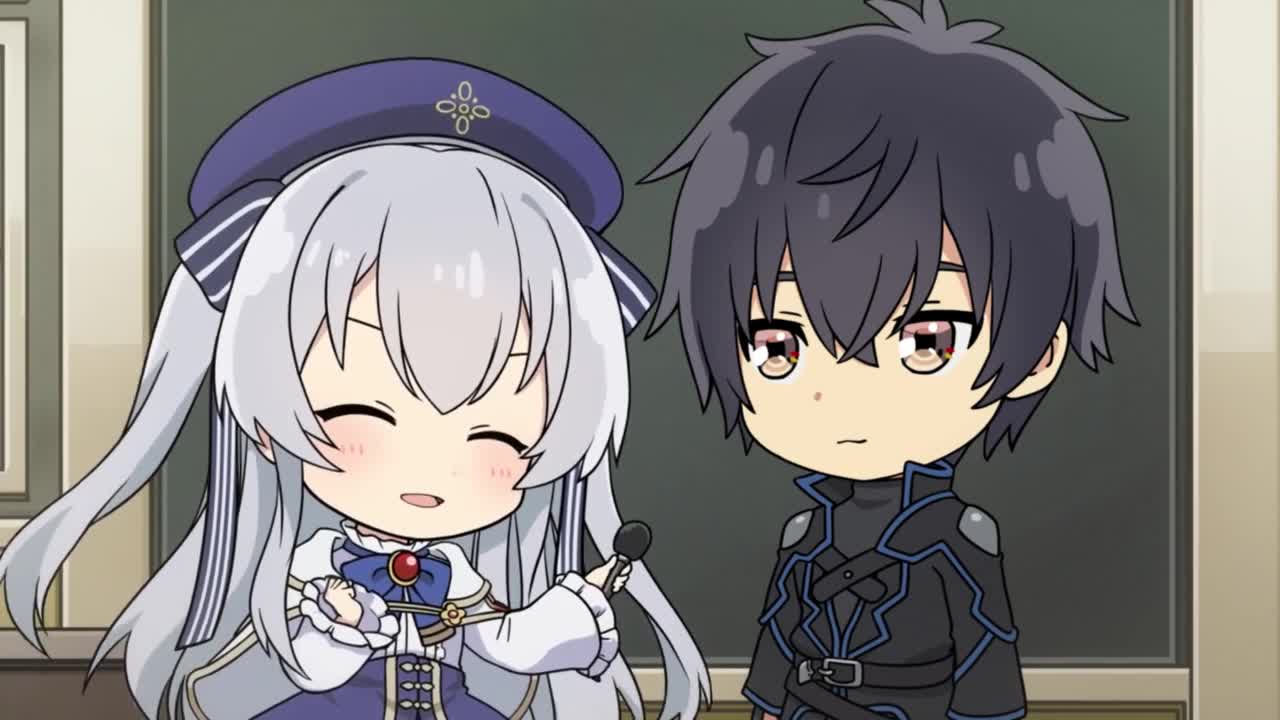 Взволнованная Селия в волшебном классе 2