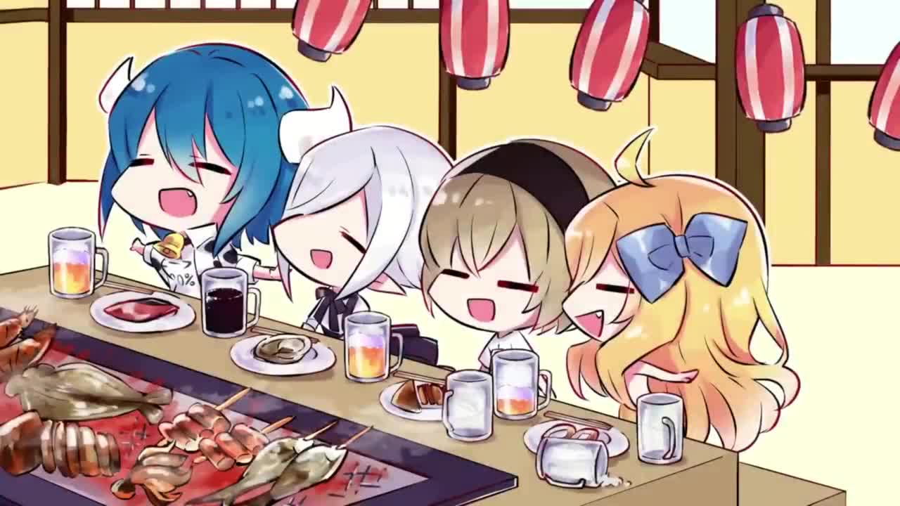 Дропкик злого духа: Мини-аниме