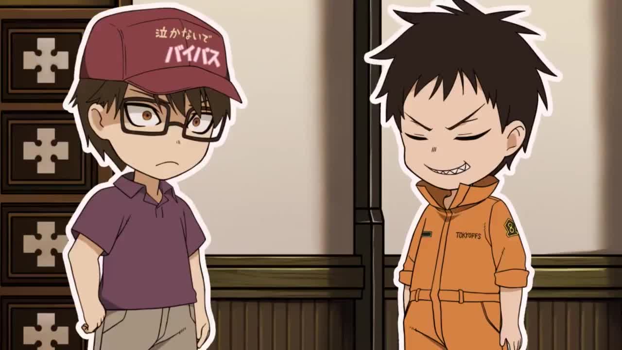 Пламенная бригада пожарных: Мини-аниме