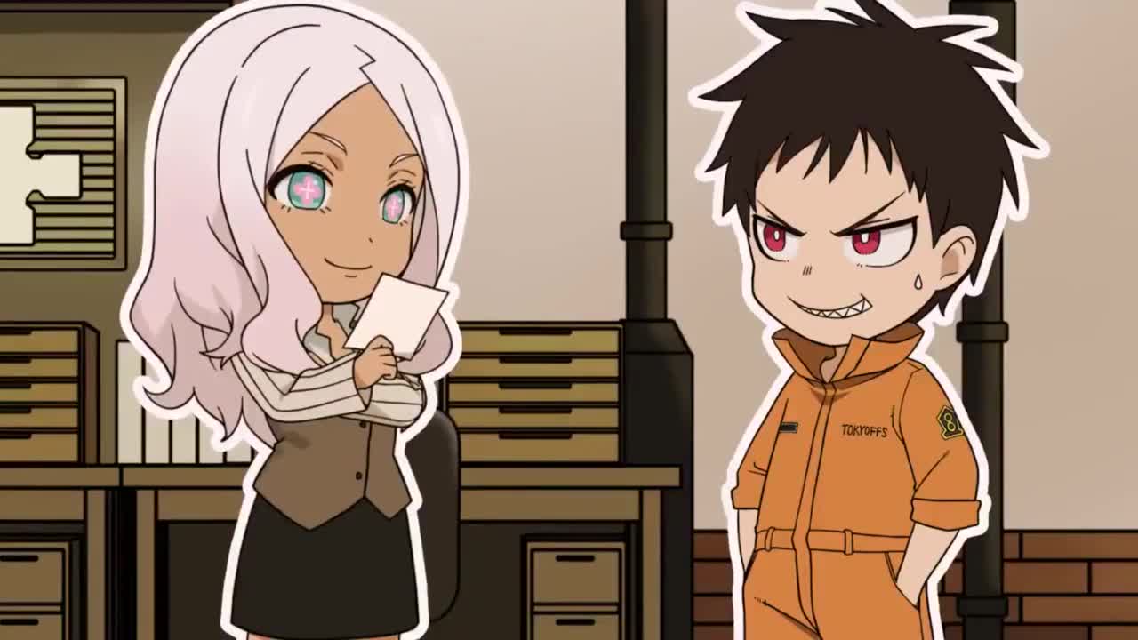 Пламенная бригада пожарных: Мини-аниме