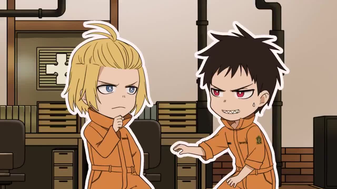 Пламенная бригада пожарных: Мини-аниме