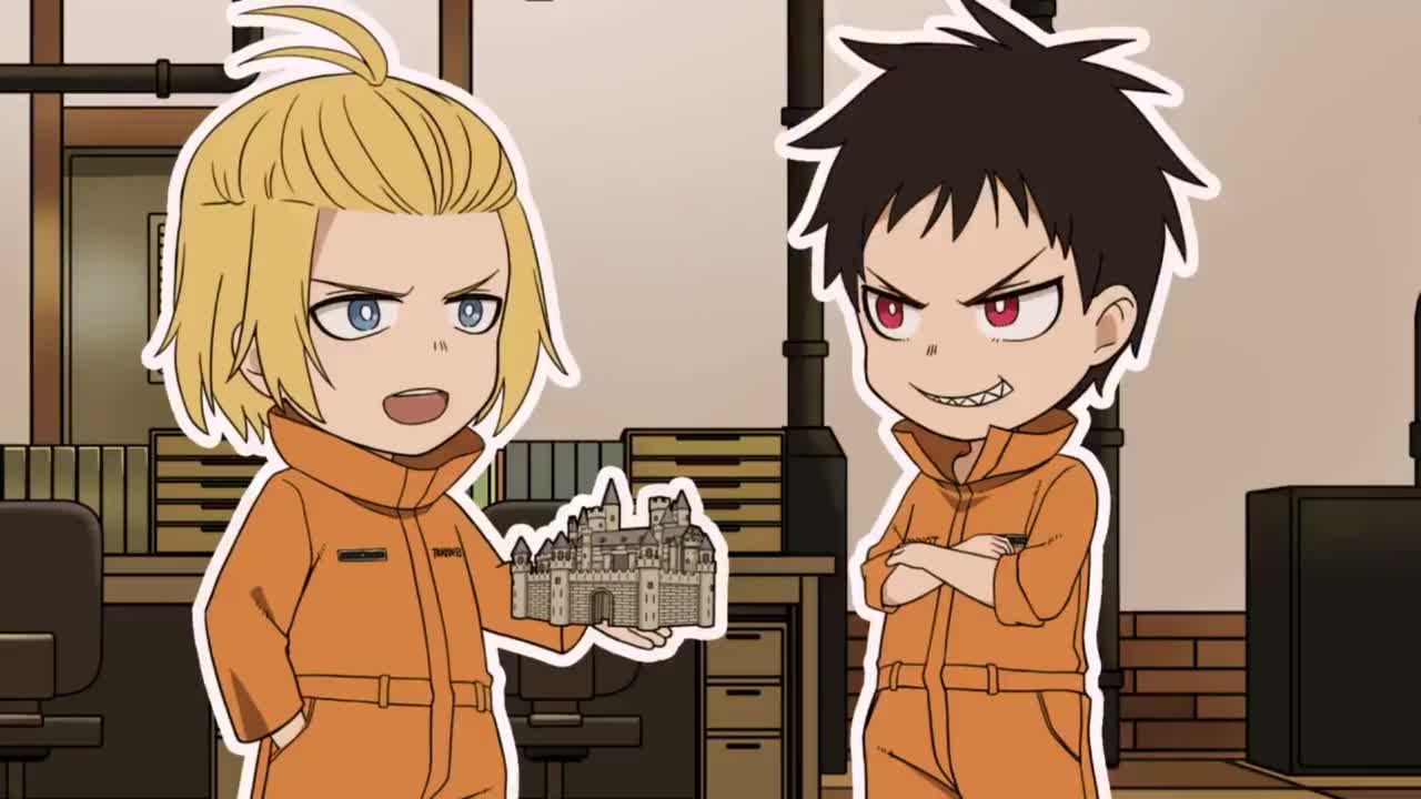 Пламенная бригада пожарных: Мини-аниме