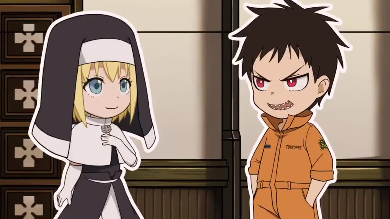 Пламенная бригада пожарных: Мини-аниме