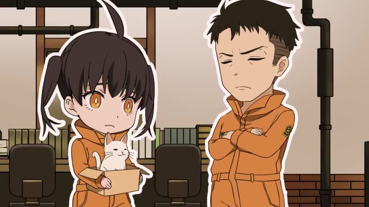 Пламенная бригада пожарных: Мини-аниме