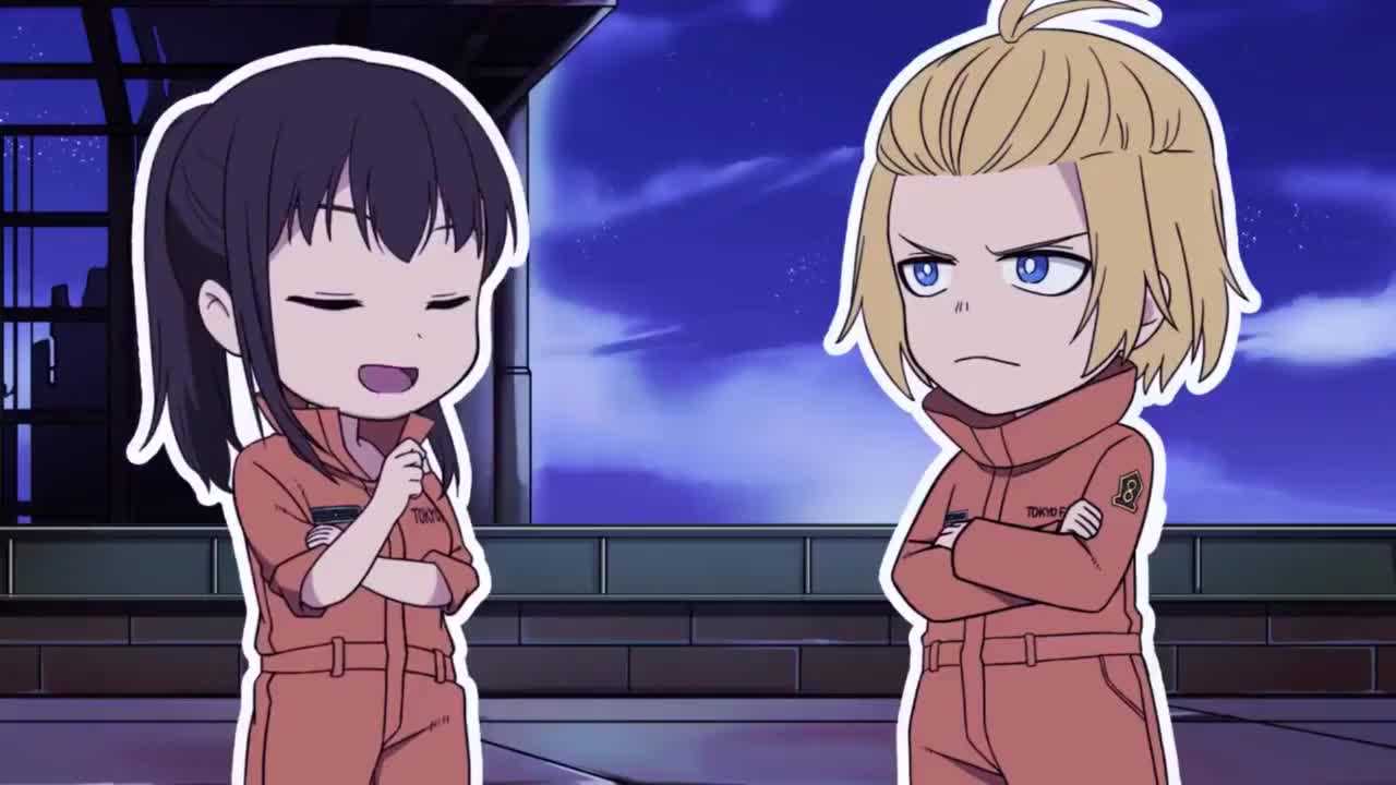 Пламенная бригада пожарных: Мини-аниме