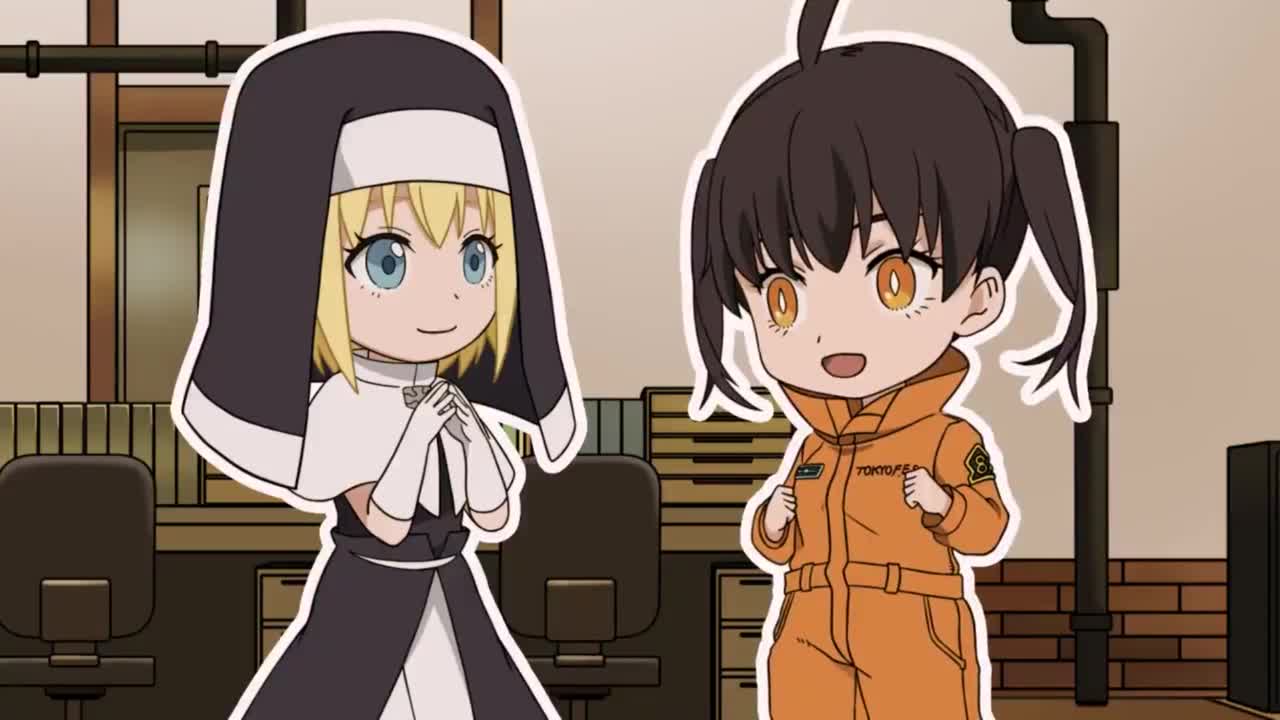 Пламенная бригада пожарных: Мини-аниме