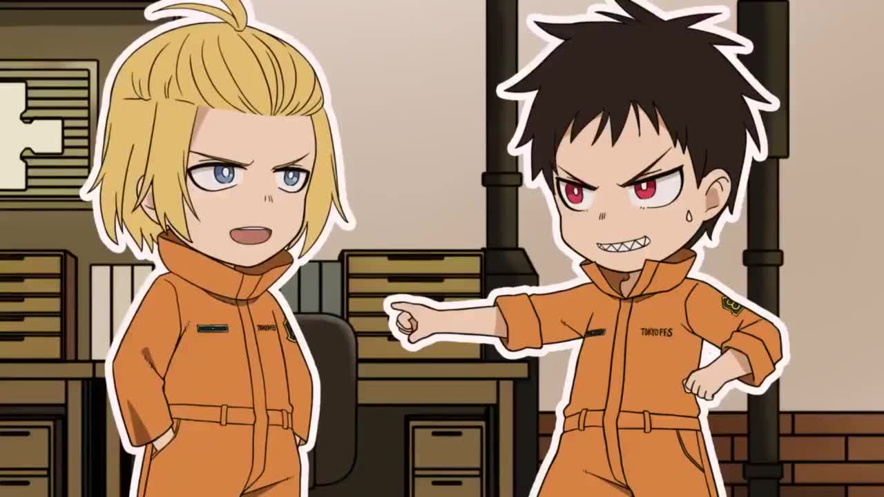 Пламенная бригада пожарных: Мини-аниме