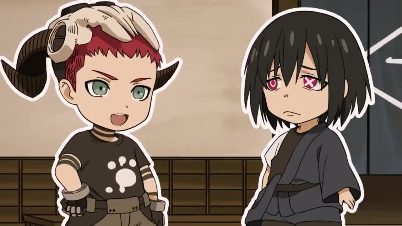 Пламенная бригада пожарных: Мини-аниме