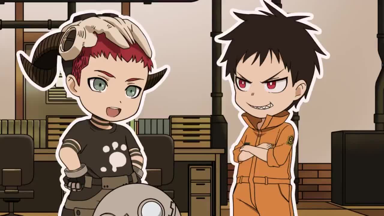 Пламенная бригада пожарных: Мини-аниме