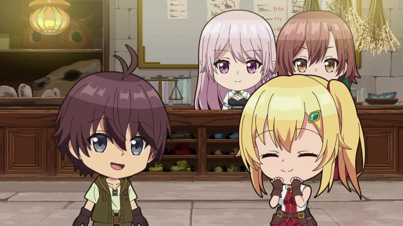 Сильнейший герой, обученный в тайном подземелье! Мини-аниме