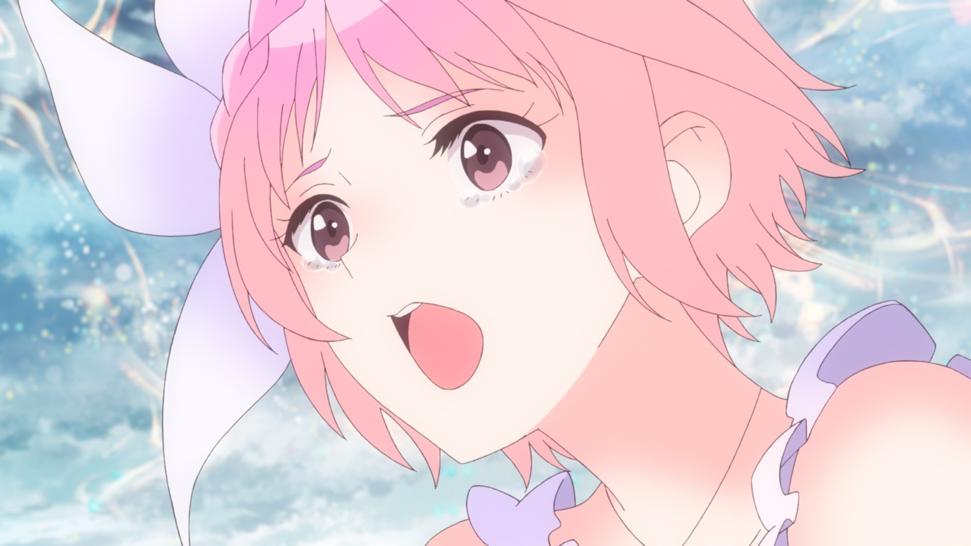 Синий луч отражения