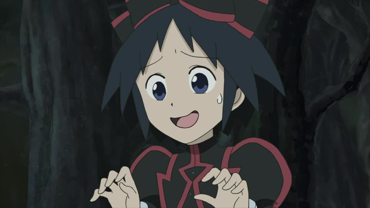 А вот и чёрная колдунья!