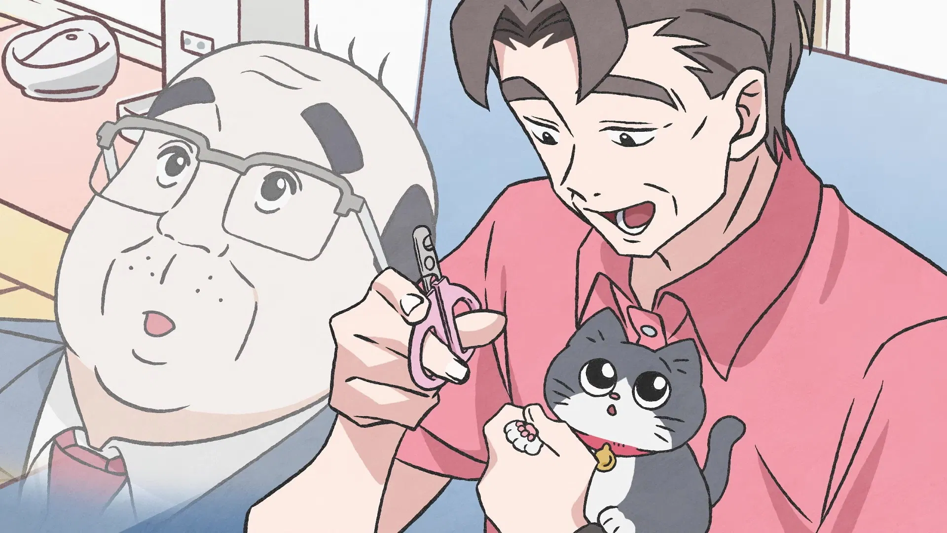 Старик, перевоплотившийся в кота