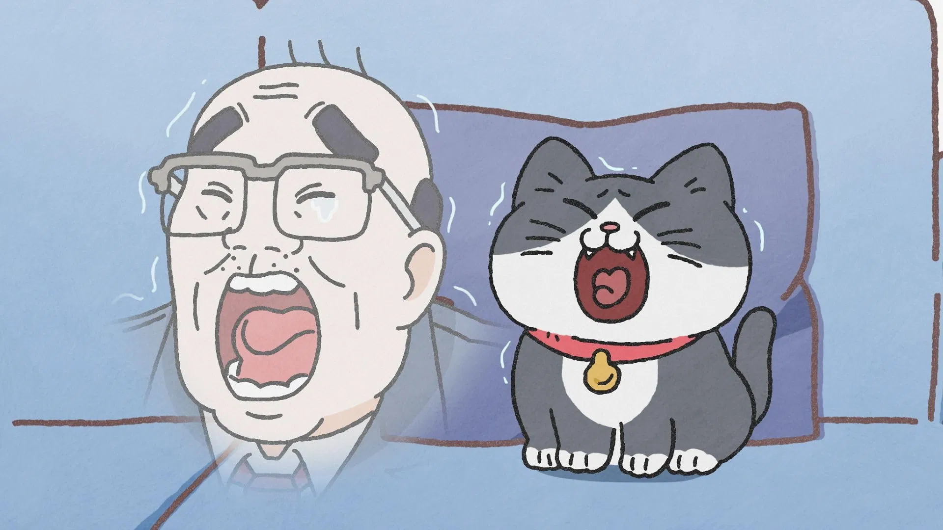 Старик, перевоплотившийся в кота