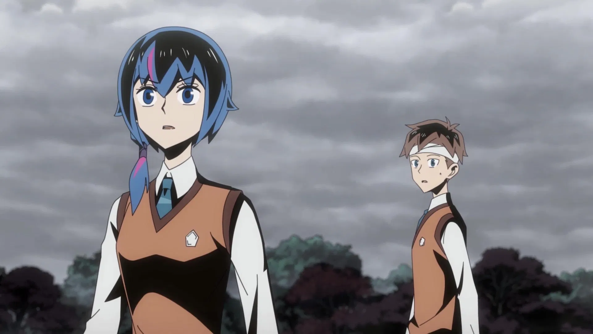 Персонажи в клетке