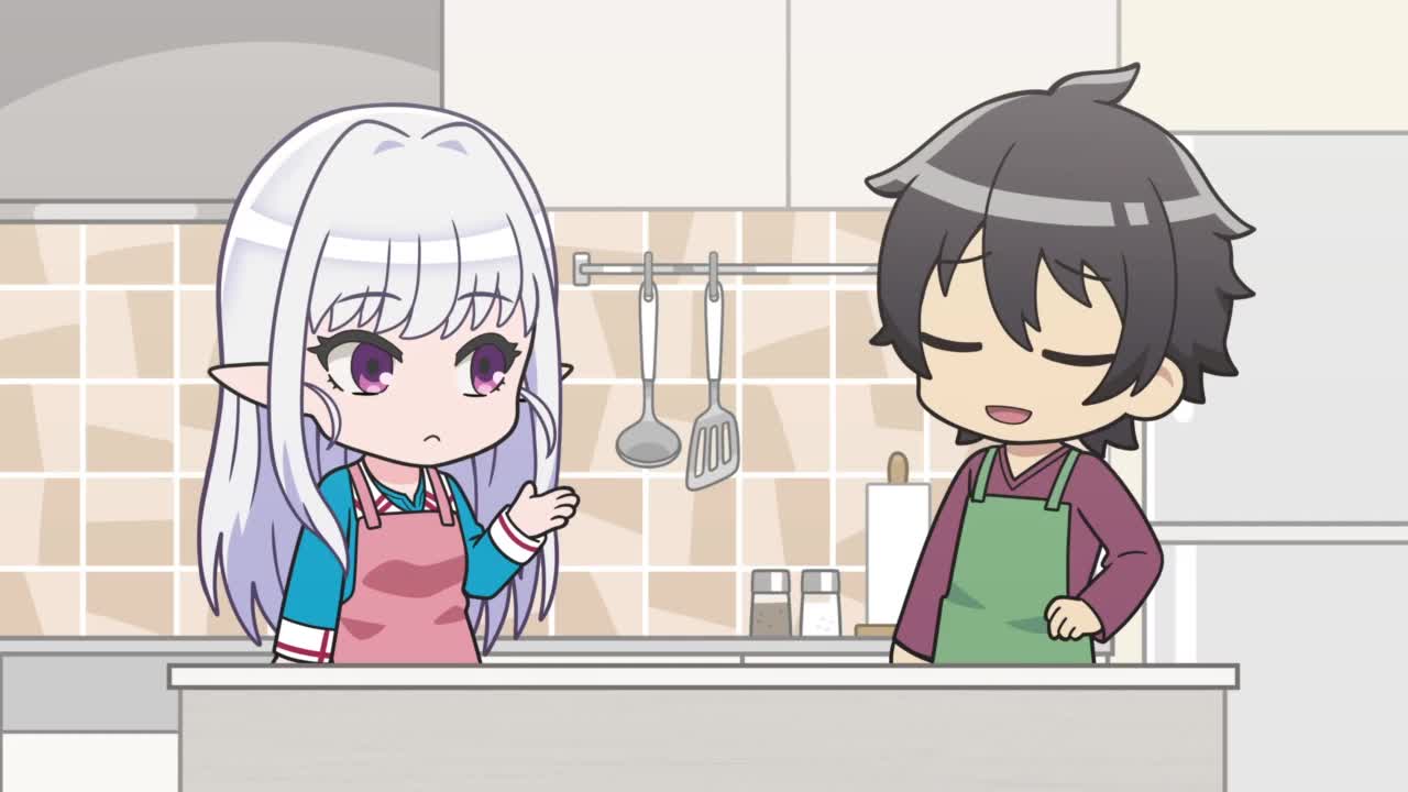 Добро пожаловать в Японию, госпожа эльф! Мини-аниме